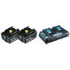 Set 2x battery BL1850B 18V 5Ah + quick charger DC18RD in Mbox no.3
